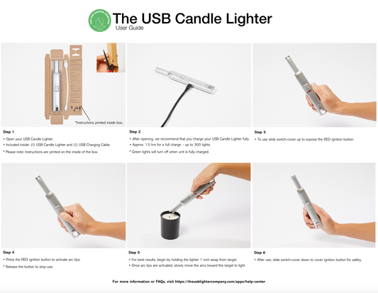 How To Use The USB Candle Lighter