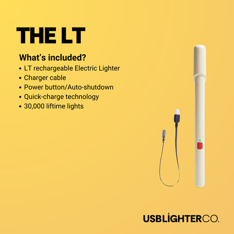 LT Electric Arc Lighter - White