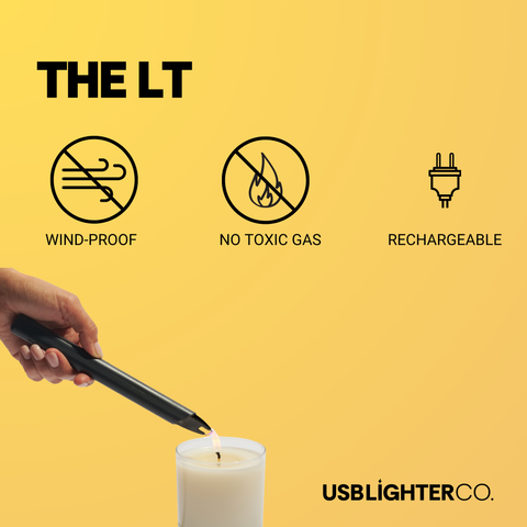 LT Electric Arc Lighter - White