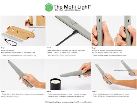 The MOTLI Arc Lighter Manual