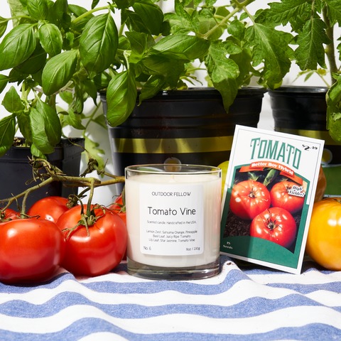 Tomato Vine Scented Candle by Outdoor Fellow