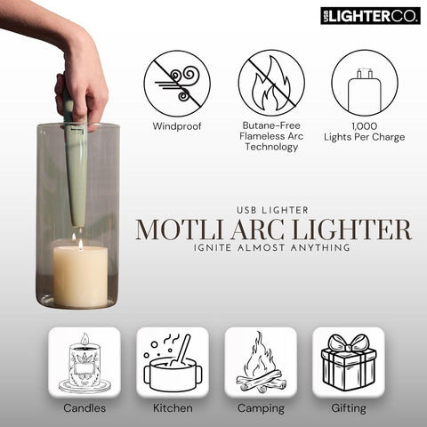 MOTLI Lighter + Flashlight - Leopard