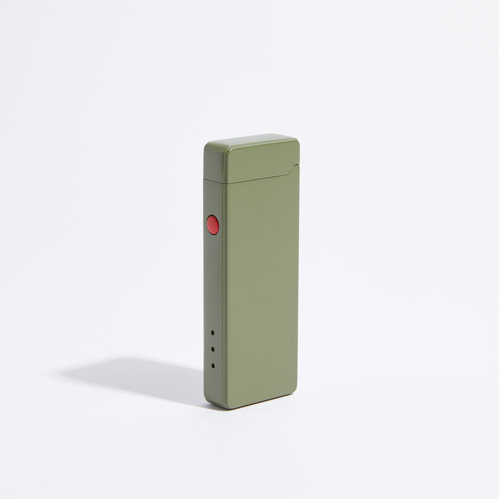 Pocket Electric Arc Lighter - Olive Green