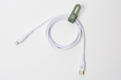 The Bio Cable - C to LTG - WHT - 1M