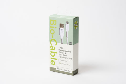 The Bio Cable - USB to LTG - WHT - 2M