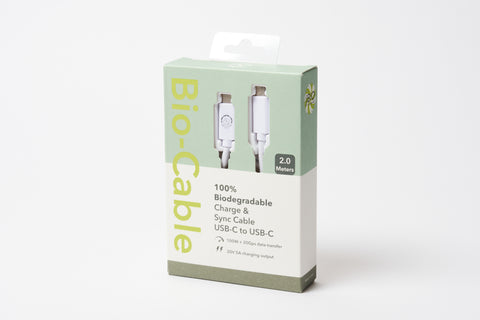 The Bio Cable - C to C - WHT - 2M